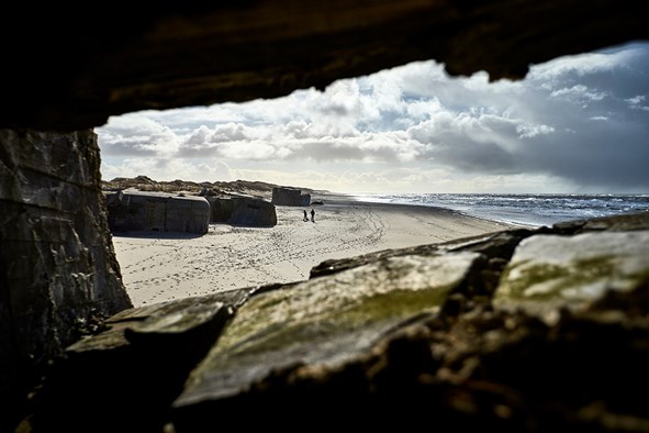 Bunkerwanderung am Houvig Strand