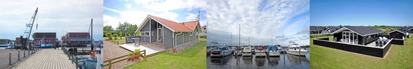 Ferienhaus in Bork Havn am Ringkobing Fjord