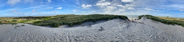 Panorama von Haurvig Strand