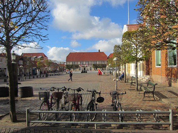 Marktplatz in Ringkobing